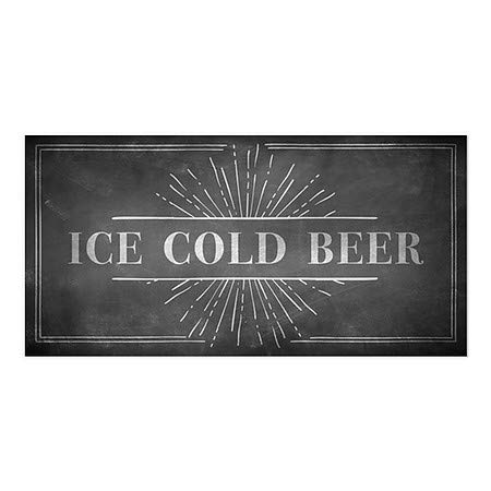 Cgsignlab | בירה קרה קרח -ד פרץ חלון נצמד | 24 x12